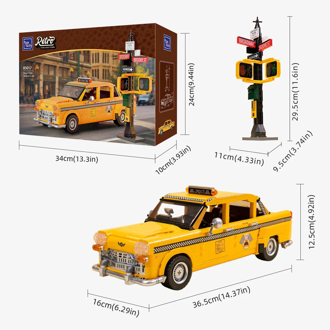 PANTASY - New York Yellow Cab - Building block