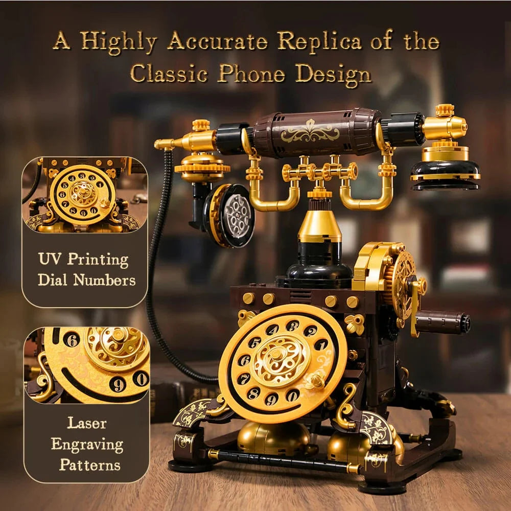 PANTASY - Retro Phone - Building block 766 pcs