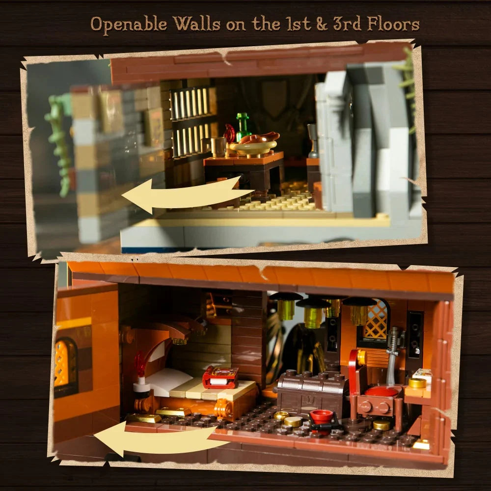 PANTASY - The Pirates Pub - Building block 2814 pcs