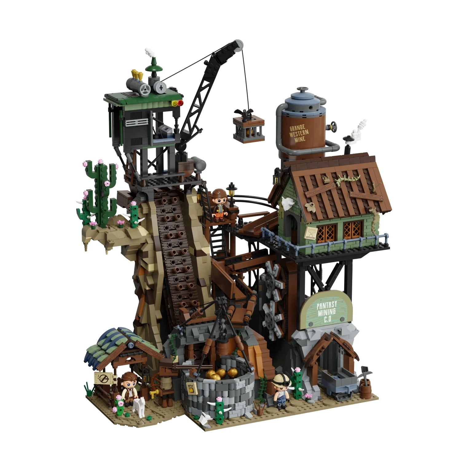 PANTASY - Western mine - Building block 2990 pcs