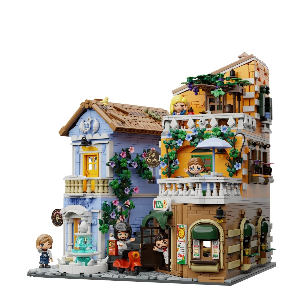 PANTASY - Italian Street Corner - Building block 2892 pcs