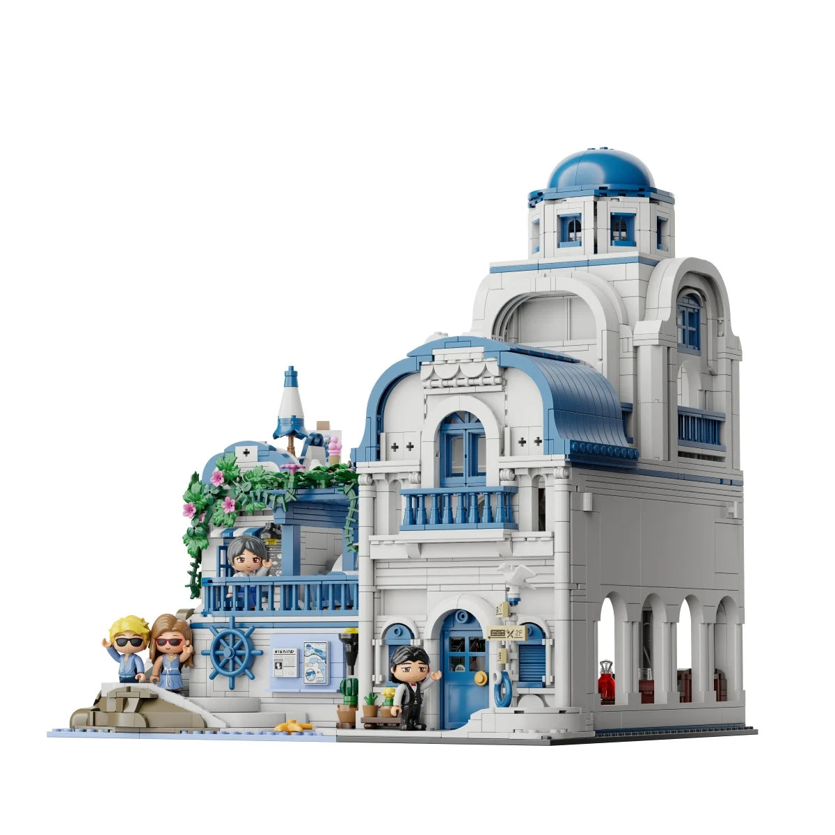 PANTASY - Aegan Villa - Building block 3038 pcs