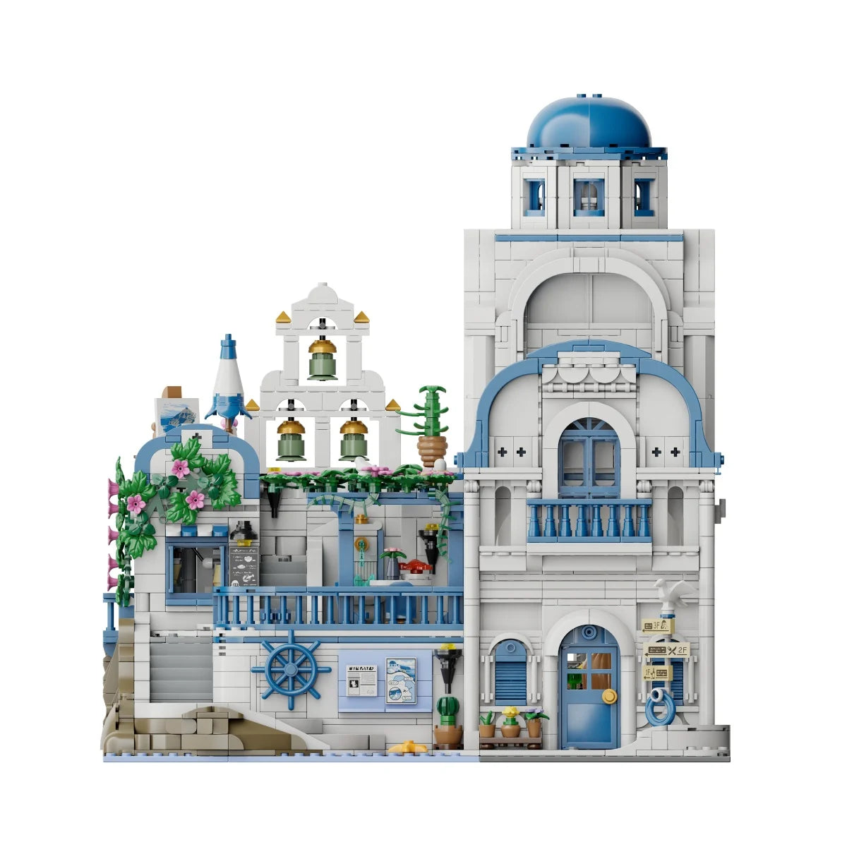 PANTASY - Aegan Villa - Building block 3038 pcs