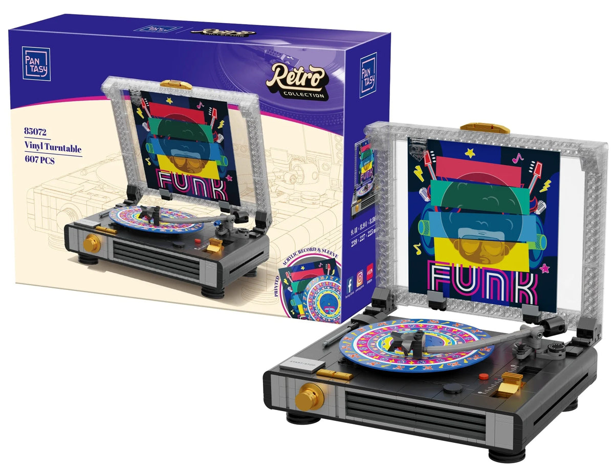 PANTASY - Vinyl Turntable - Building block 607 pcs