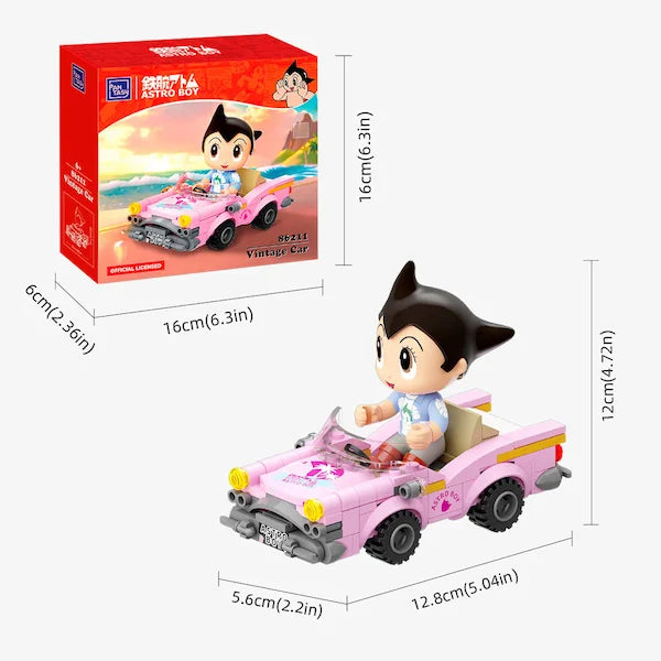 ASTRO BOY - Vintage Car - Building block