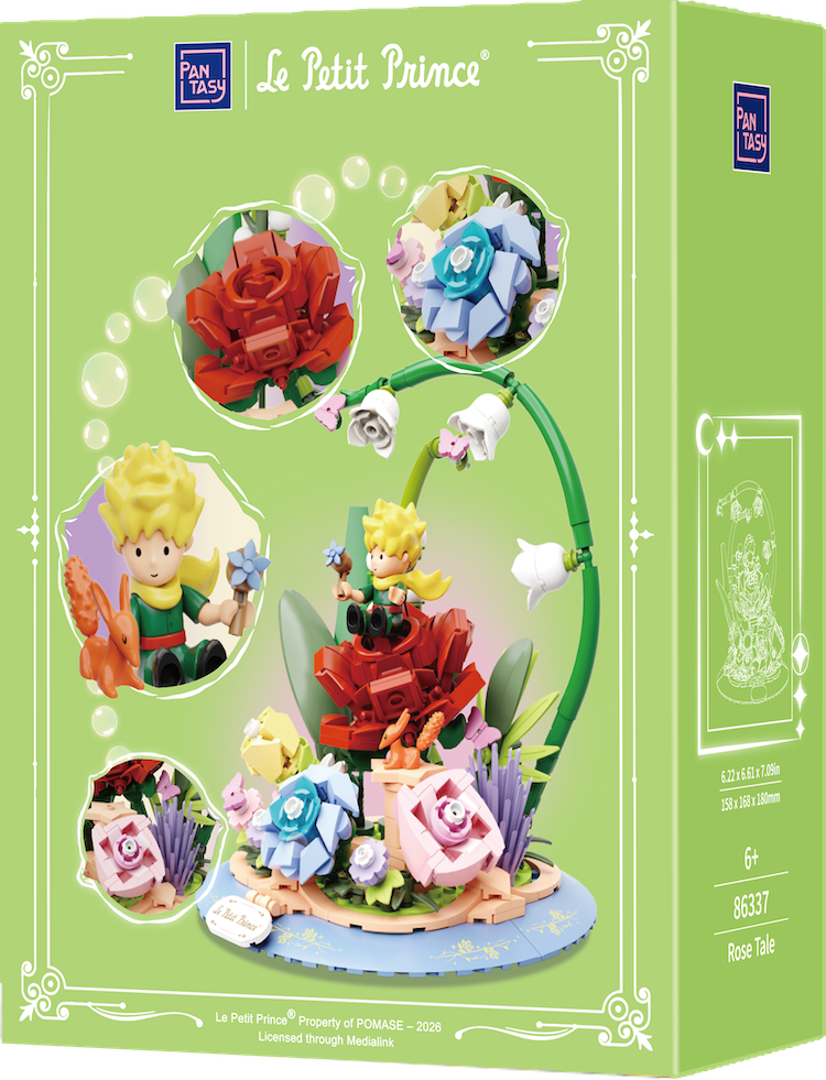 THE LITTLE PRINCE - Rose Tale - Building block 304 pcs