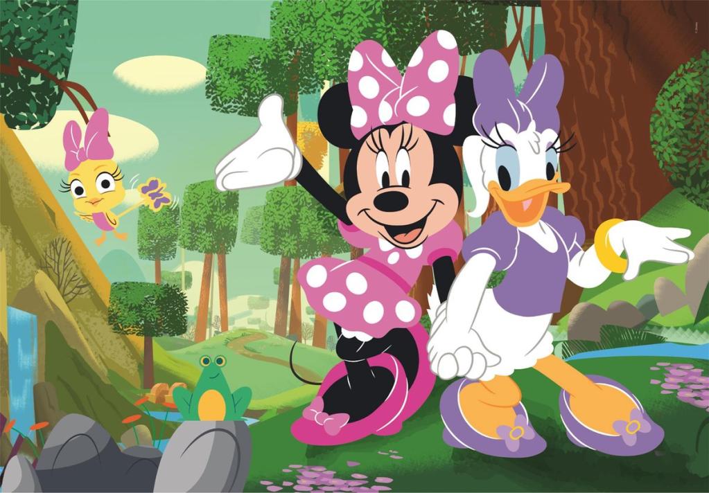 DISNEY - Minnie & Daisy - 2 Puzzle 60P Set
