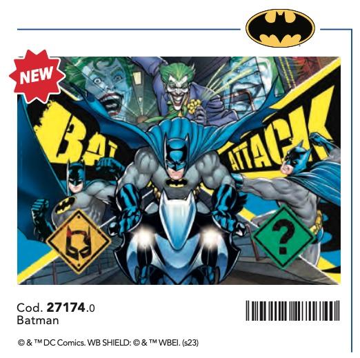 DC - Batman on moto - Puzzle 104P