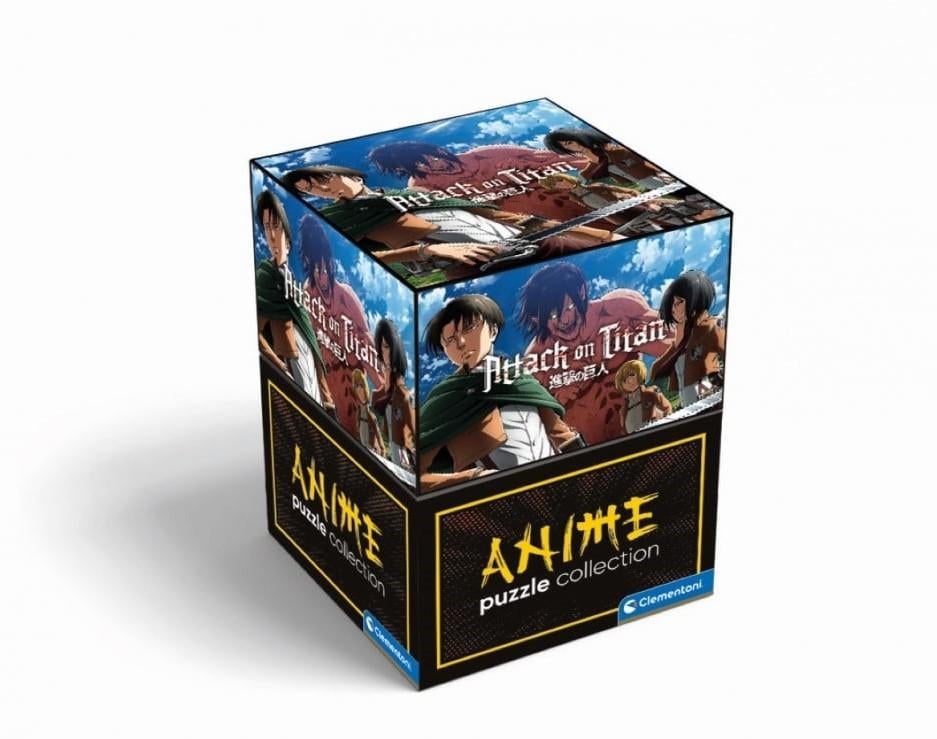 ATTACK ON TITAN - Levi, Mikasa, Armin and ... - Cube Puzzle 500P