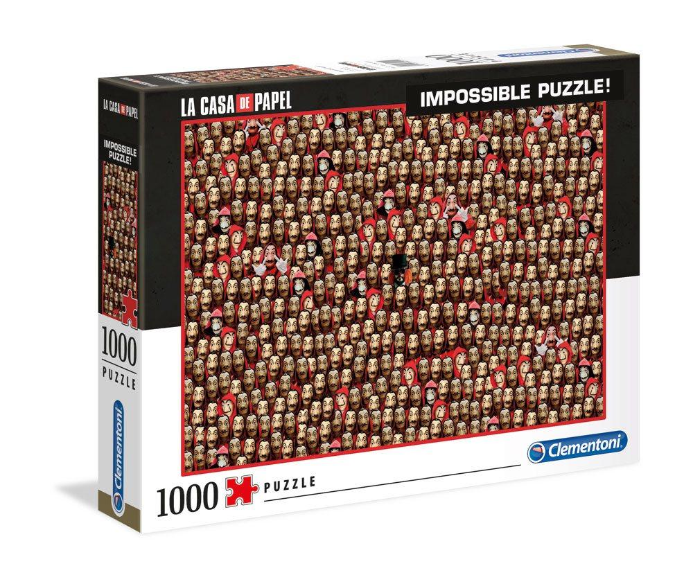LA CASA DE PAPEL - Impossible Mask - Puzzle 1000P