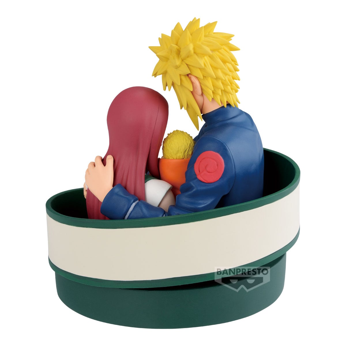 NARUTO 72 SERIES - Minato, Naruto & Kushina - Figure 13cm