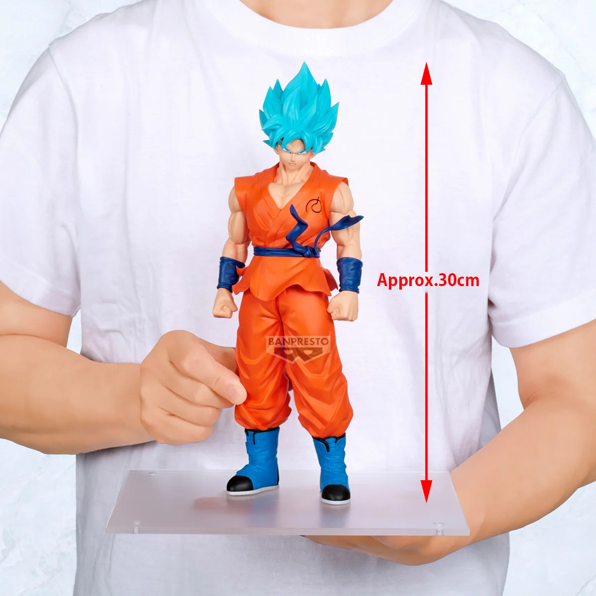 DRAGON BALL SUPER BEERUS - Son Goku SSGSS - Figure Grandista 30cm