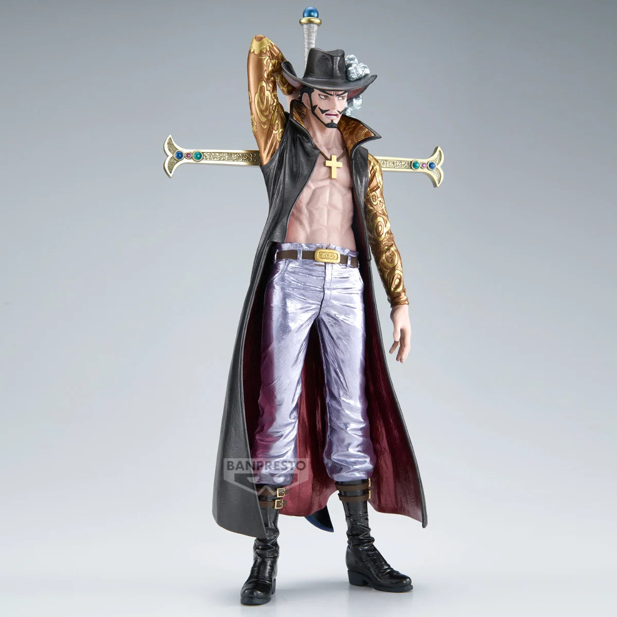 ONE PIECE - Dracule Mihawk - Figure Premium The Metallic 34cm