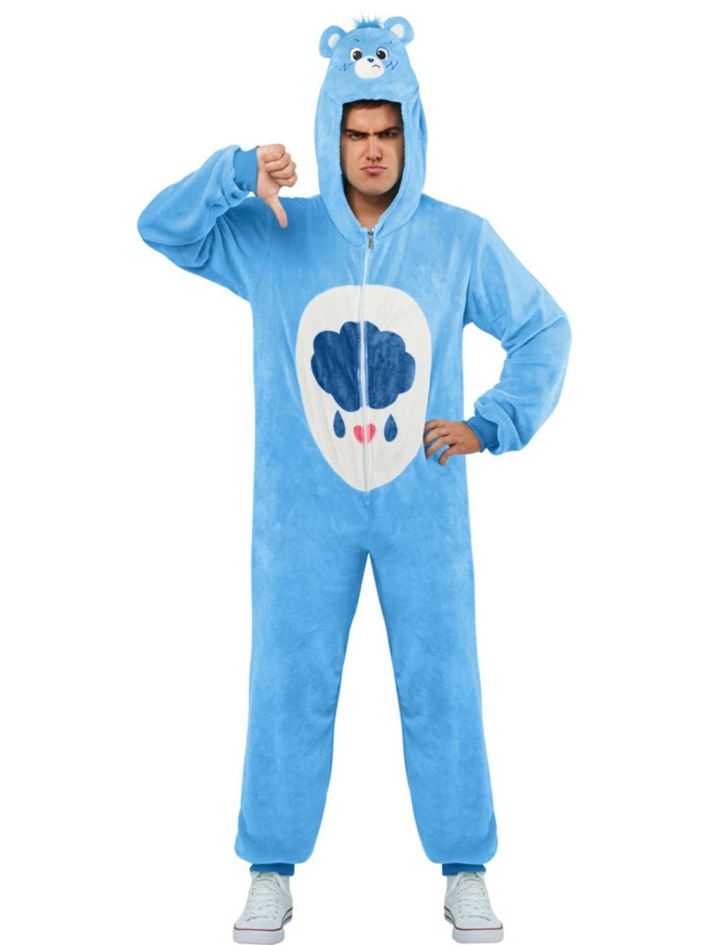 CARE BEARS - Tougrognon - Nostalgia adult Costume (M)