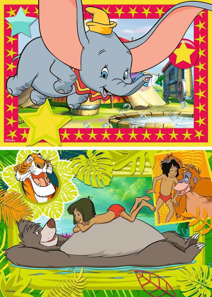 DISNEY - 2 Puzzle 12P - Dumbo