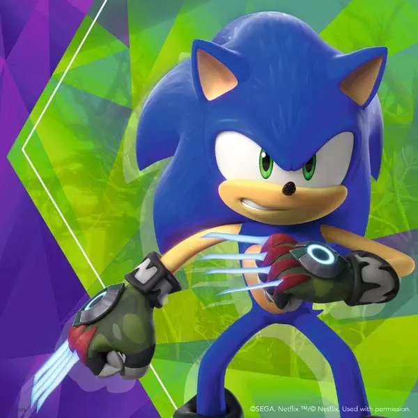 SONIC PRIME - Les aventures de Sonic - 3 Puzzle 49P