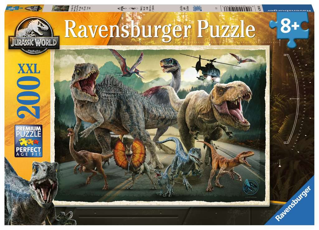 JURASSIC PARK - L'univers de Jurassic World - Puzzle 200P