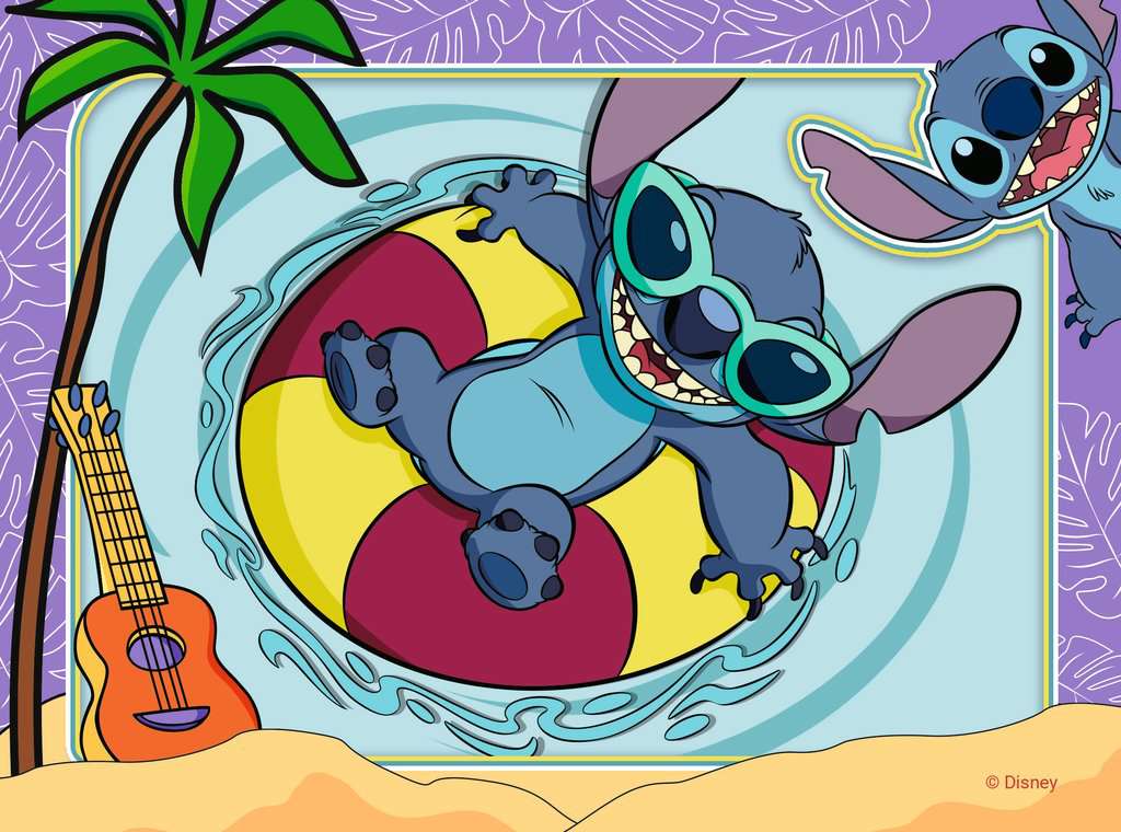 LILO & STITCH - 4 Puzzle 12/16/20/24P - Stitch