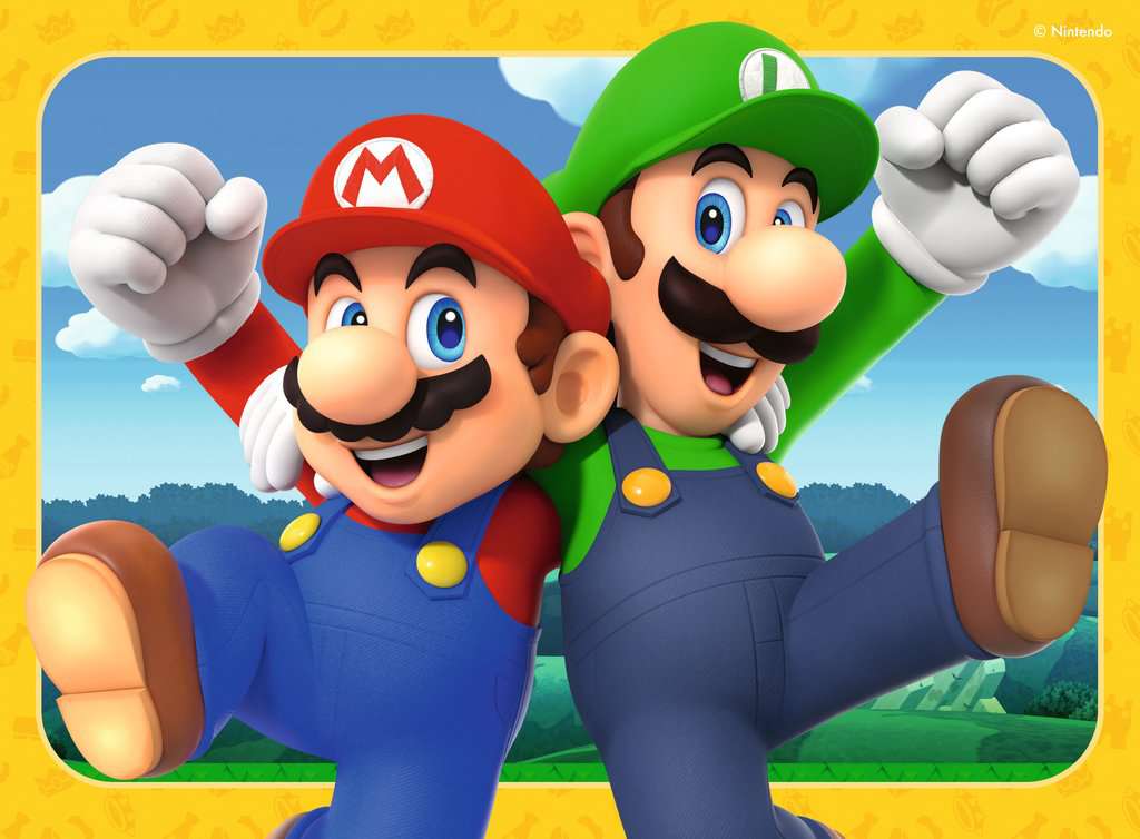 SUPER MARIO - 4 Puzzle 12/16/20/24P