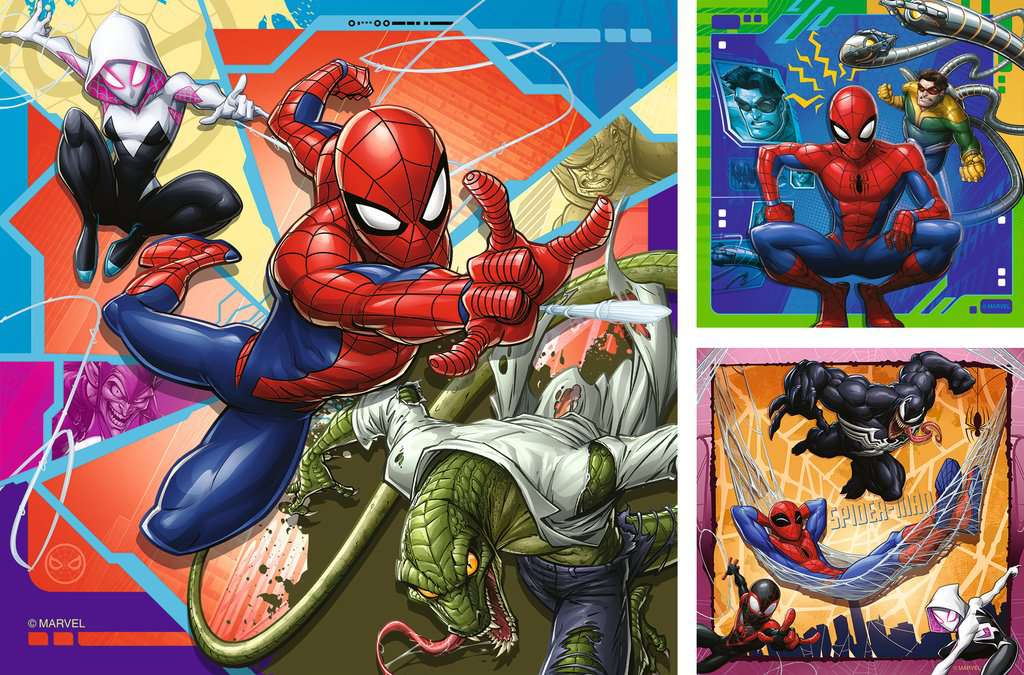 SPIDER-MAN - Attaque spéciale - 3 Puzzle 49P