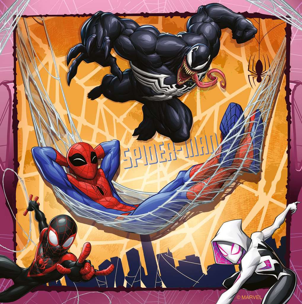 SPIDER-MAN - Special attack - 3 Puzzle 49P