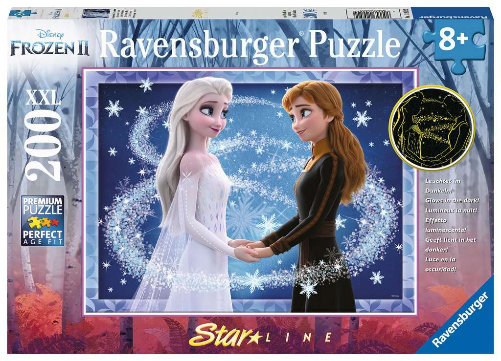 LA REINE DES GLACES - Charmantes soeurs - Puzzle 200P XXL