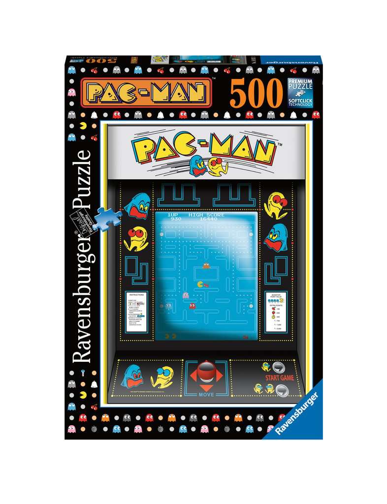 PAC-MAN - Jeu d'arcade - Puzzle 500P