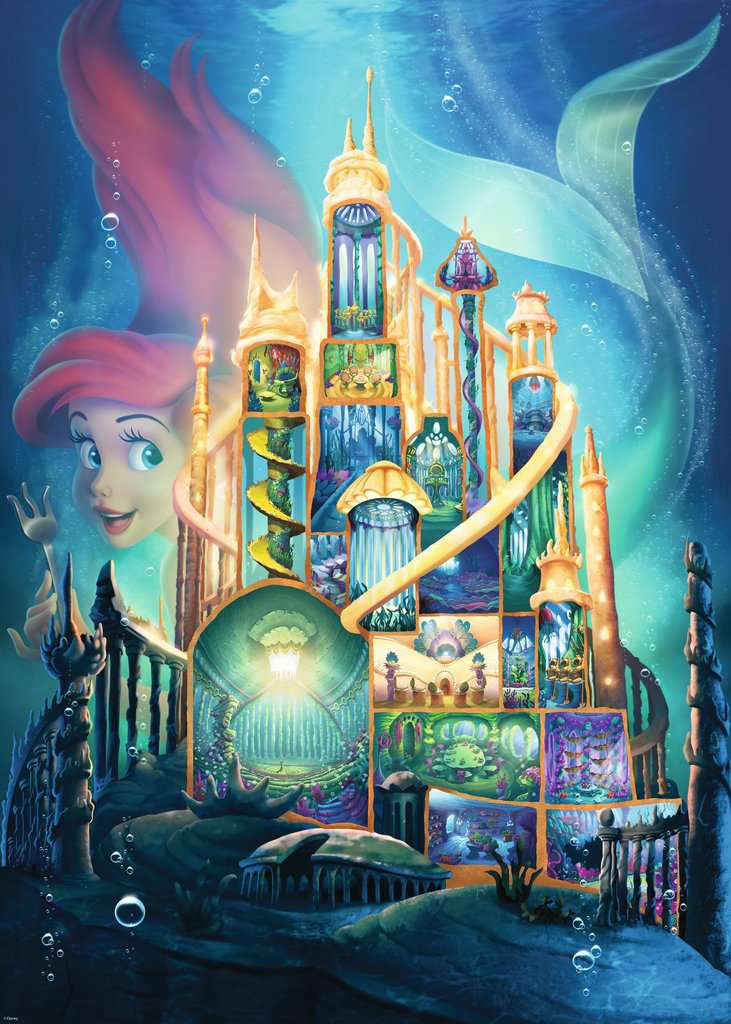 DISNEY CASTLE - Ariel - Puzzle 1000pcs