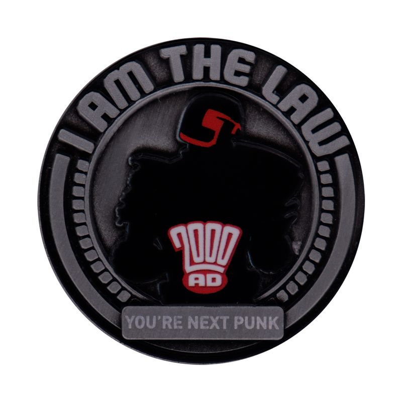 2000AD JUDGE DREDD - Mega-City One - Limited Edition Coin
