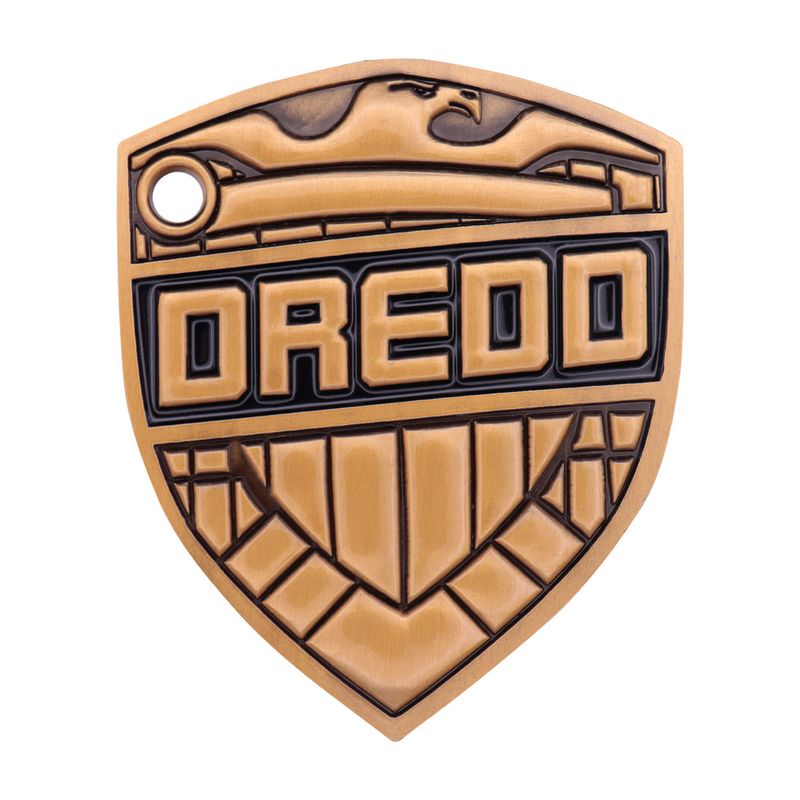 2000AD JUDGE DREDD - Badge - Replica Limited Edition