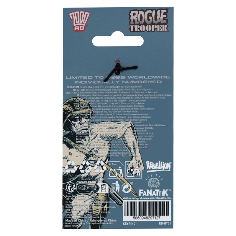 2000AD ROGUE TROOPER - GI - Limited Edition Keyring