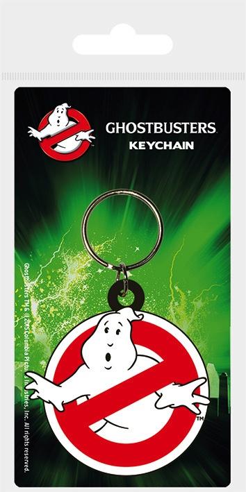 GHOSTBUSTERS- Rubber Keychain - Logo