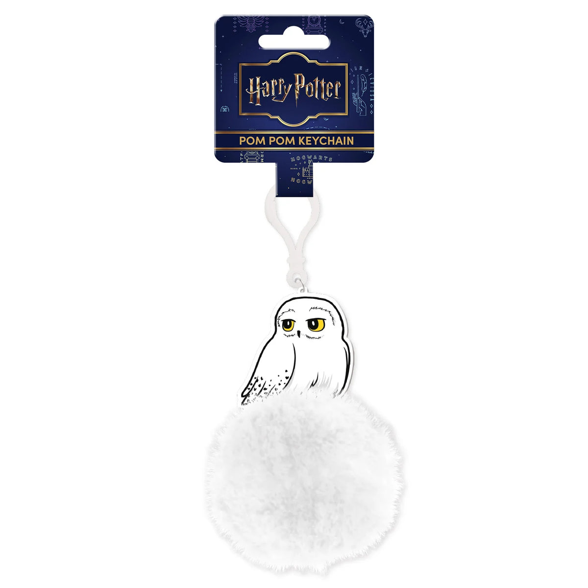HARRY POTTER - Hedwig - 'Pom Pom' Keychain