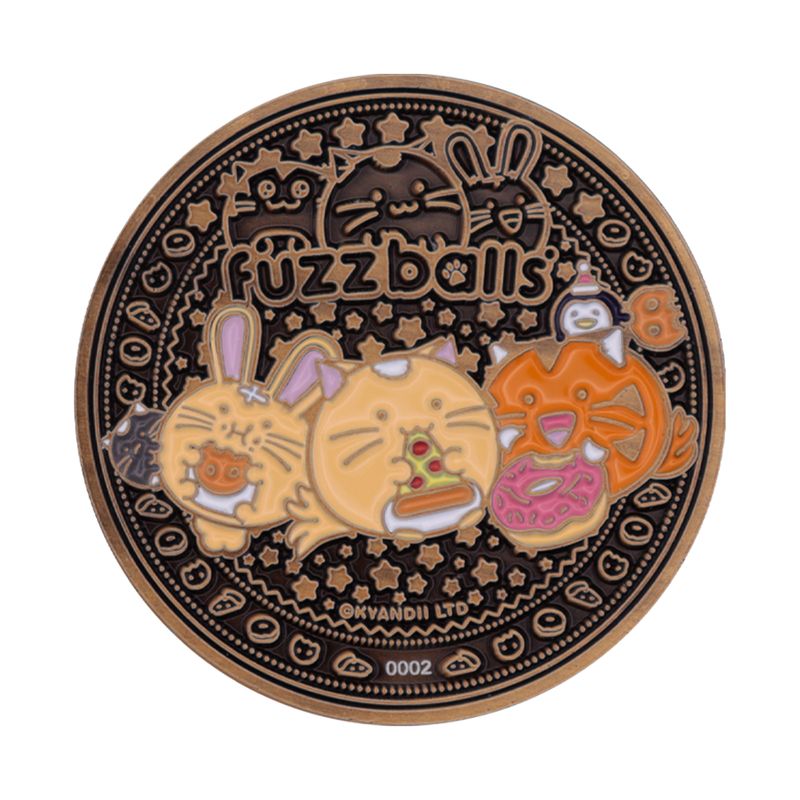 FUZZBALLS - Whisky - Limited Edition Coin