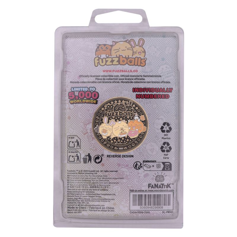 FUZZBALLS - Whisky - Limited Edition Coin