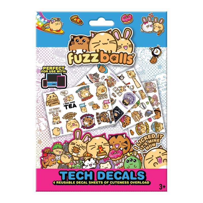 FUZZBALLS - Set of tech decals