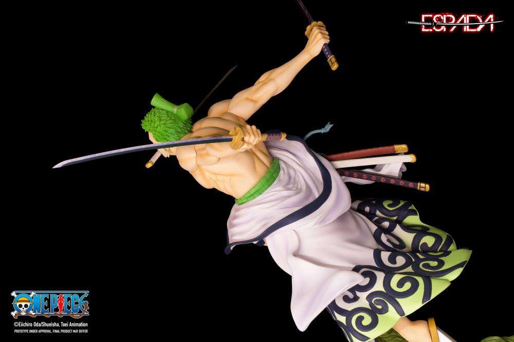 ONE PIECE - Roronoa Zoro - Wall Statue PVC 1/8 32cm