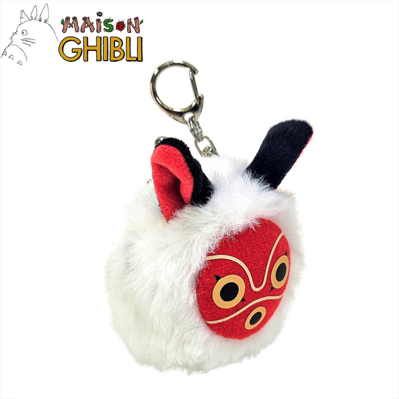 PRINCESS MONONOKE - San's Mask - Fuwafuwa Mini purse 8.5cm