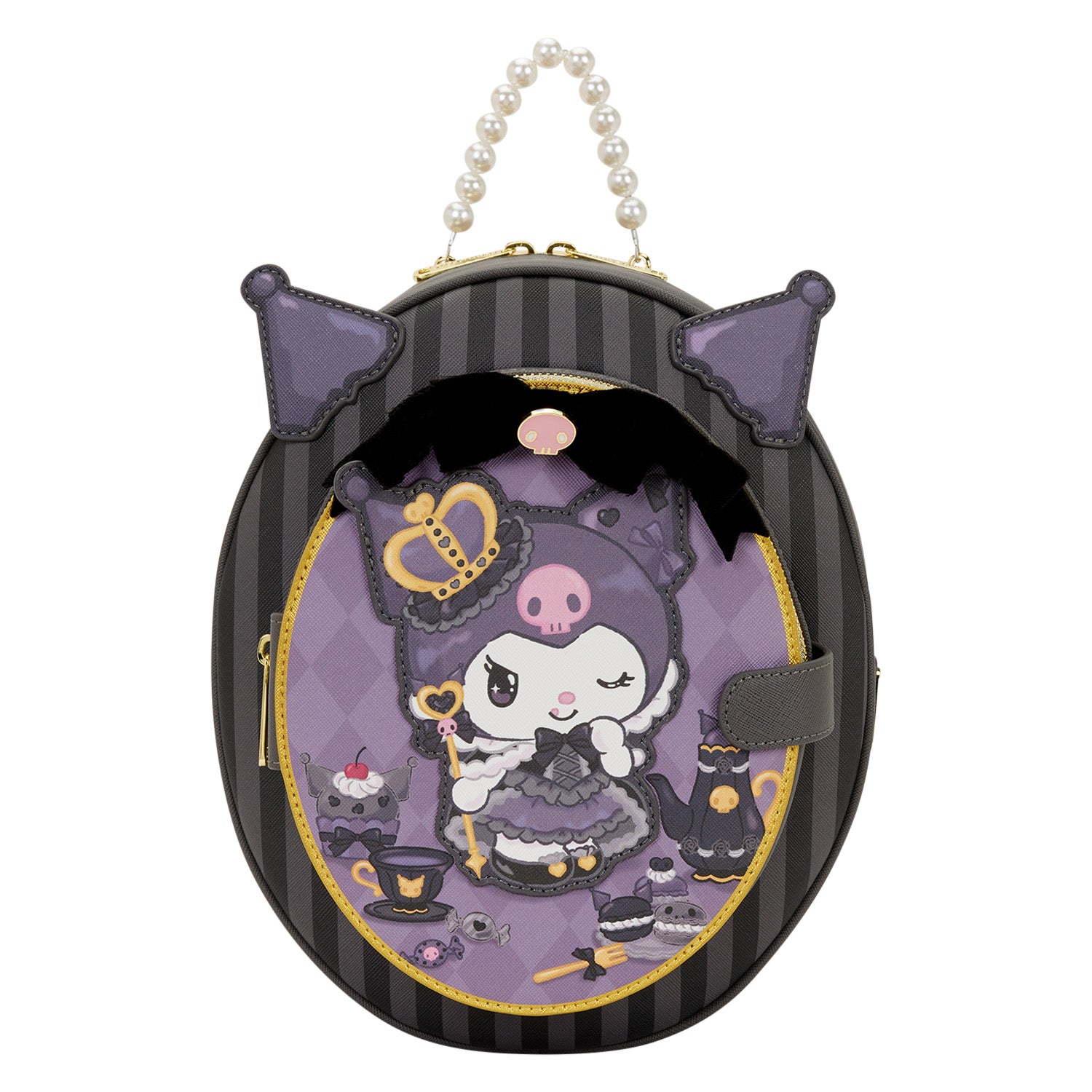 SANRIO - Kuromi "20th Anniversary" - Mini Backpack LoungeFly
