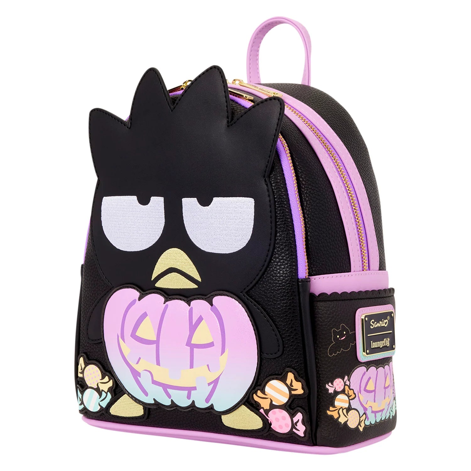 SANRIO - Badtz-Maru Pumpkin - Mini Backpack Loungefly