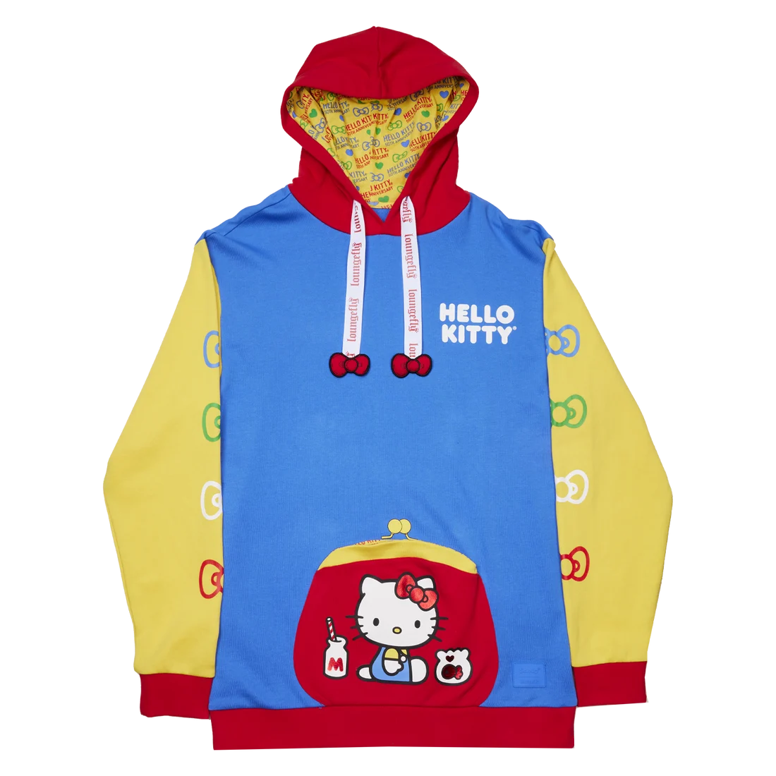 HELLO KITTY - 50th Anniversary - Hoodie Unisex Loungefly (XL)