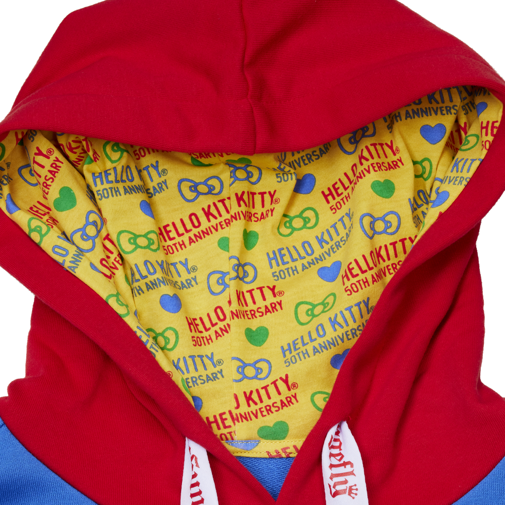 HELLO KITTY - 50th Anniversary - Hoodie Unisex Loungefly (XL)