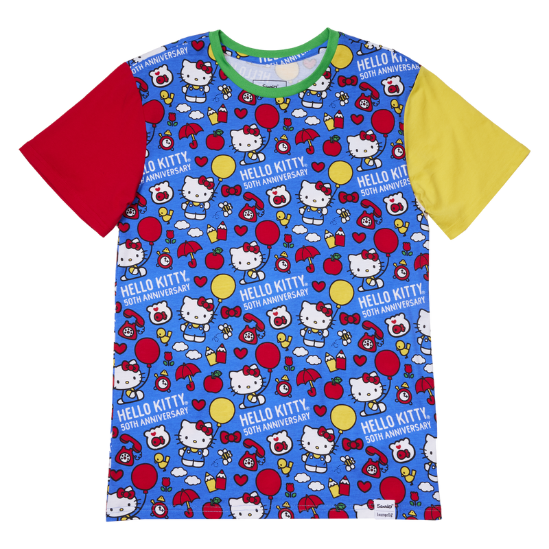 HELLO KITTY - 50th Anniversary - T-Shirt Unisex Loungefly (M)