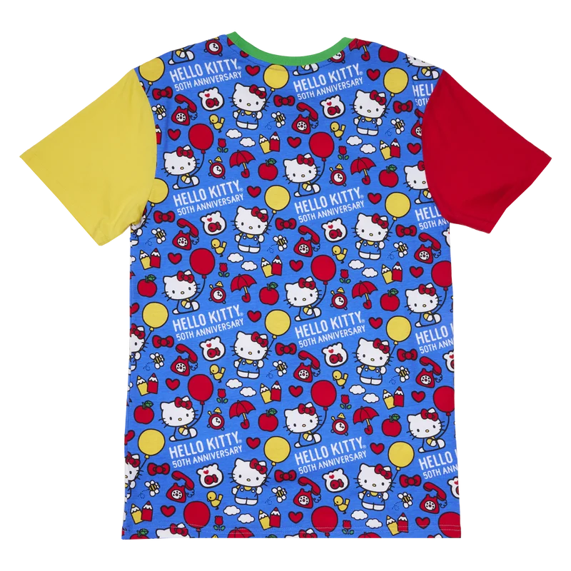 HELLO KITTY - 50th Anniversary - T-Shirt Unisex Loungefly (L)