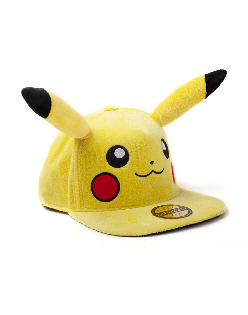 POKEMON - Pikachu - Novelty Plush Cap