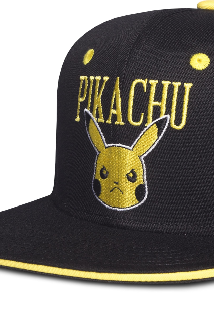 POKEMON - Angry Pikachu - Snapback Cap