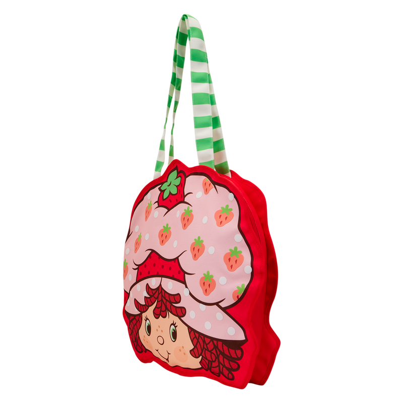 STRAWBERRY SHORTCAKE - Oversize Canvas Tote Bag LoungeFly