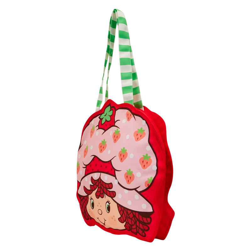 STRAWBERRY SHORTCAKE - Oversize Canvas Tote Bag LoungeFly