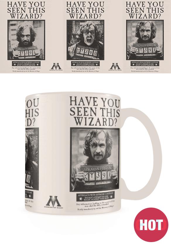 HARRY POTTER - Mug Heat Change 315 ml - Wanted Sirius Black