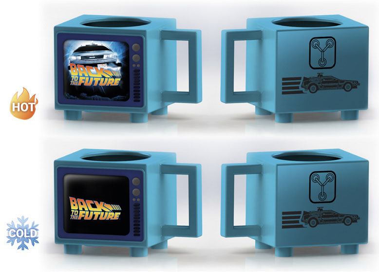 BACK TO THE FUTURE - Flux Capacitor -  TV Heat Change Mug 500ml